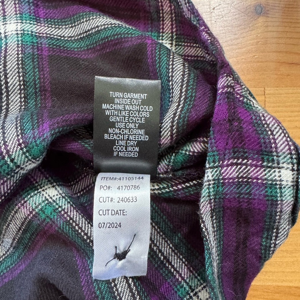 Torrid Harper Brushed Tunic Pullover Delilah Plaid Size 1X New With Tags - Picture 10 of 10